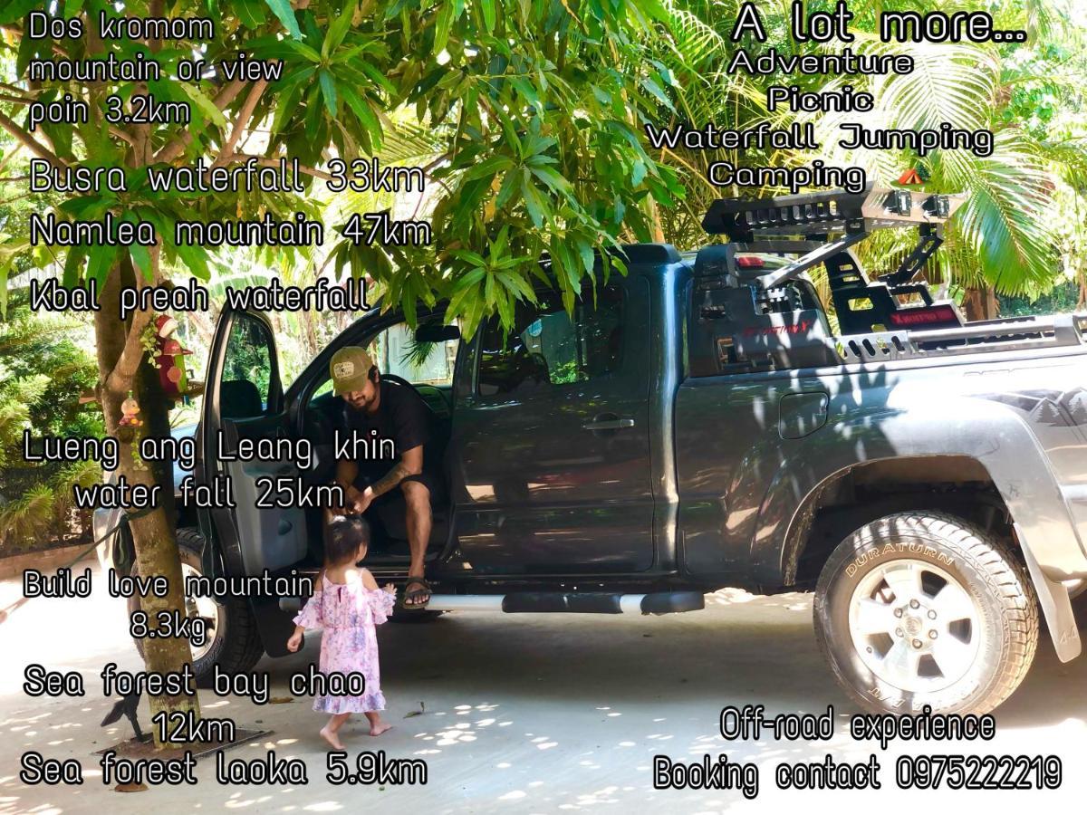 Mondulkiri Pizza Bungalows Szenmonorom Kültér fotó